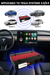 Wireless CarPlay Android Auto interface for Tesla