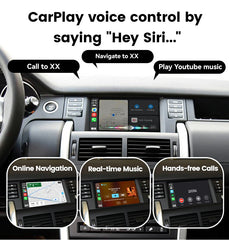 Wireless CarPlay Android Auto Interface for Land Rover&Jaguar Harman 8''