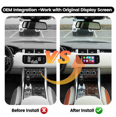 Wireless CarPlay Android Auto interface for Land Rover&Jaguar Bosch 2017-2020