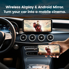 Wireless CarPlay Android Auto interface for Mercedes NTG5.0/5.2