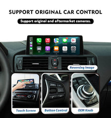 Wireless CarPlay Android Auto interface for BMW NBT