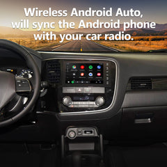 Wireless CarPlay Android Auto Interface for 2016-2019 Mitsubishi Outlander