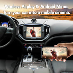 Wireless CarPlay Android Auto interface for Maserati Quattroporte Ghibli