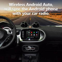 Wireless CarPlay Android Auto Interface for 2016 Mercedes-Benz Smart