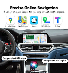 Wireless CarPlay Android Auto interface for BMW MGU 2022