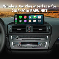 Wireless CarPlay Android Auto interface for BMW NBT