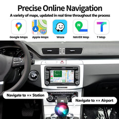 Wireless CarPlay Android Auto Interface for VW RCD510 Head Unit
