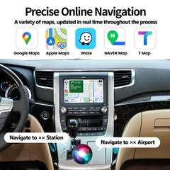 Wireless CarPlay Android Auto Interface for 2012 Toyota Alphard (Aisin Head Unit)