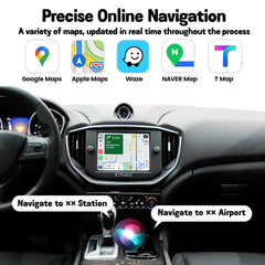 Wireless CarPlay Android Auto interface for Maserati Quattroporte Ghibli