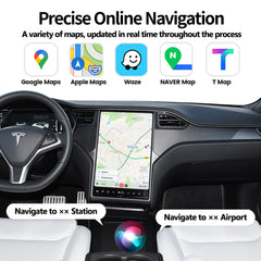Wireless CarPlay Android Auto Interface for 2014-2020 Tesla Model S X