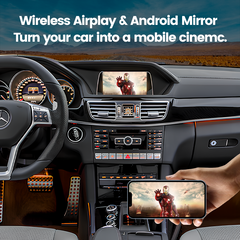 Wireless CarPlay Android Auto interface for Mercedes NTG4.5/4.7