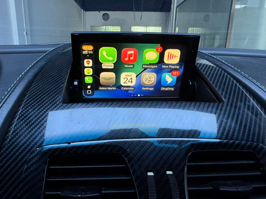 Aston Martin Rapide, DB9, Vantage, Vanquish 2015-2017 Years Wireless CarPlay Android Auto interface OEM Radio Upgrade
