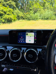 Wireless CarPlay Android Auto Interface for Mercedes Benz A W177 GLB GLA CLA Class 2019-2022 NTG6.0 MBUX OEM Upgrade with touch