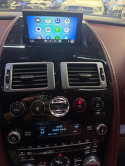 Aston Martin Vantage, DB9, DBS, Rapide, Virage, Vanquish 2010-2015 Years Wireless CarPlay Android Auto interface OEM Screen Upgrade