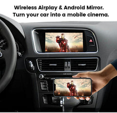 Wireless CarPlay Android Auto interface for Audi no MMI