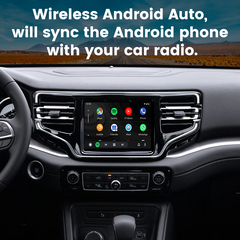 Wireless CarPlay Android Auto Interface for Jeep