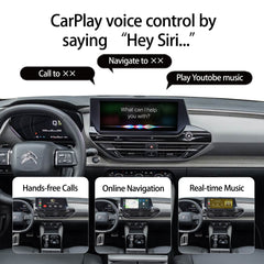 Wireless CarPlay Android Auto Interface for 2021 Citroën C5/C6 (8'')