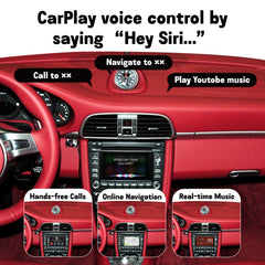 Wireless CarPlay Android Auto interface for Porsche PCM3.0