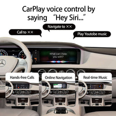 Wireless CarPlay Android Auto Interface for Mercedes-Benz S-Class (NTG5.0/5.1/5.2 Systems)