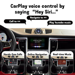 Wireless CarPlay Android Auto interface for Porsche PCM4.0
