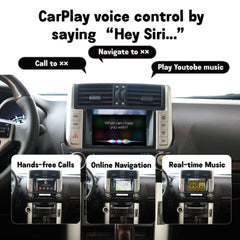 Wireless CarPlay Android Auto Interface for 2010-2013 Toyota Prado