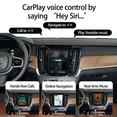 Wireless CarPlay Interface for Volvo 9-inch Vertical Screen (2017-2023 Models)