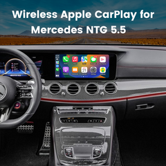 Wireless CarPlay Android Auto interface for Mercedes NTG5.5