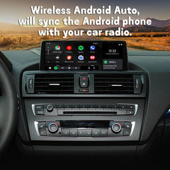 Wireless CarPlay Android Auto interface for BMW NBT