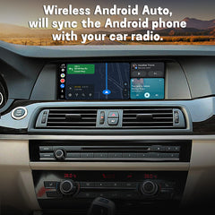 Wireless CarPlay Android Auto interface for BMW CIC