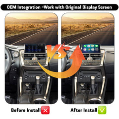 Wireless CarPlay Android Auto interface for Lexus 2014-2020