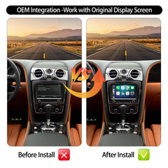 Wireless CarPlay Android Auto Interface for 2012-2017 Bently Flying Spur