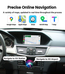 Wireless CarPlay Android Auto interface for Mercedes NTG4.5/4.7