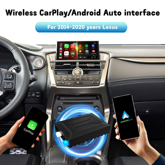 Wireless CarPlay Android Auto interface for Lexus 2014-2020