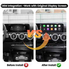 Wireless CarPlay Android Auto Interface for Mercedes-Benz NTG 6.0