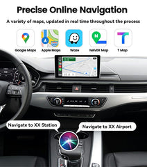 Wireless CarPlay Android Auto Interface for Audi B9