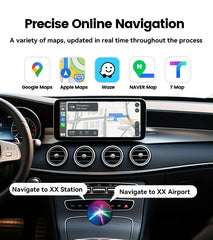 Wireless CarPlay Android Auto interface for Mercedes NTG5.0/5.2