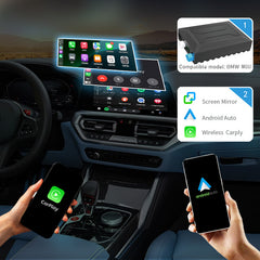 Wireless CarPlay Android Auto interface for BMW MGU 2022