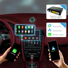Wireless CarPlay Android Auto interface for Porsche PCM3.0