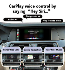 Wireless CarPlay Android Auto interface for BMW CIC
