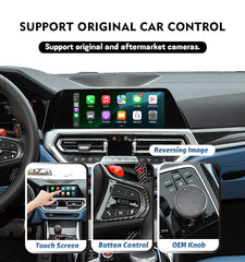 Wireless CarPlay Android Auto interface for BMW MGU 2022