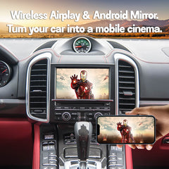Wireless CarPlay Android Auto interface for Porsche PCM3.1