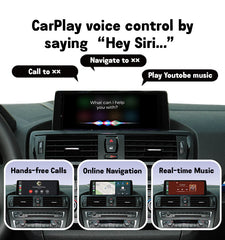 Wireless CarPlay Android Auto interface for BMW NBT