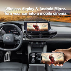 Wireless CarPlay Android Auto Interface for 2021 Citroën C5/C6 (8'')