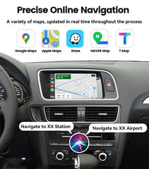 Wireless CarPlay Android Auto interface for Audi with MMI