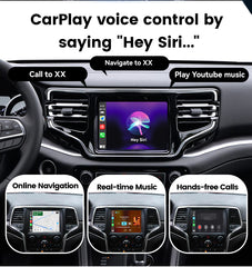 Wireless CarPlay Android Auto Interface for Jeep