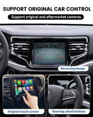 Wireless CarPlay Android Auto Interface for Jeep