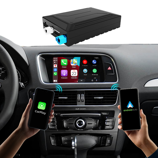 Wireless CarPlay Android Auto interface for Audi no MMI
