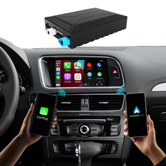 Wireless CarPlay Android Auto interface for Audi no MMI