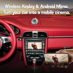 Wireless CarPlay Android Auto interface for Porsche PCM3.0