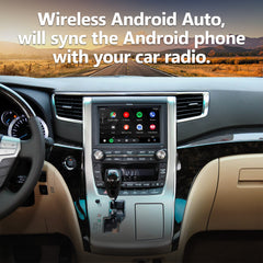 Wireless CarPlay Android Auto Interface for 2012 Toyota Alphard (Aisin Head Unit)